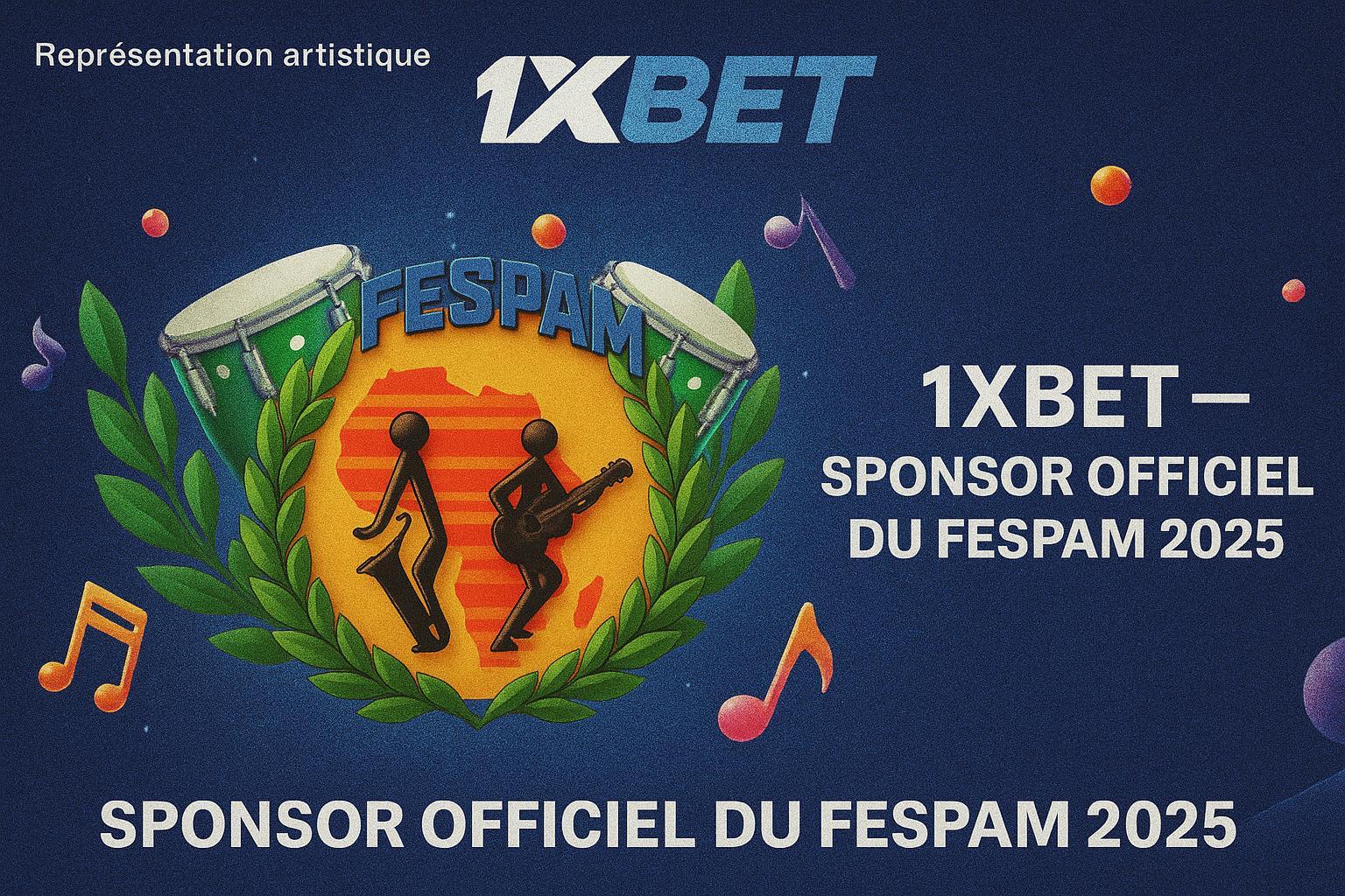 FESPAM 2025: 1xBet mise sur les rythmes d’Afrique